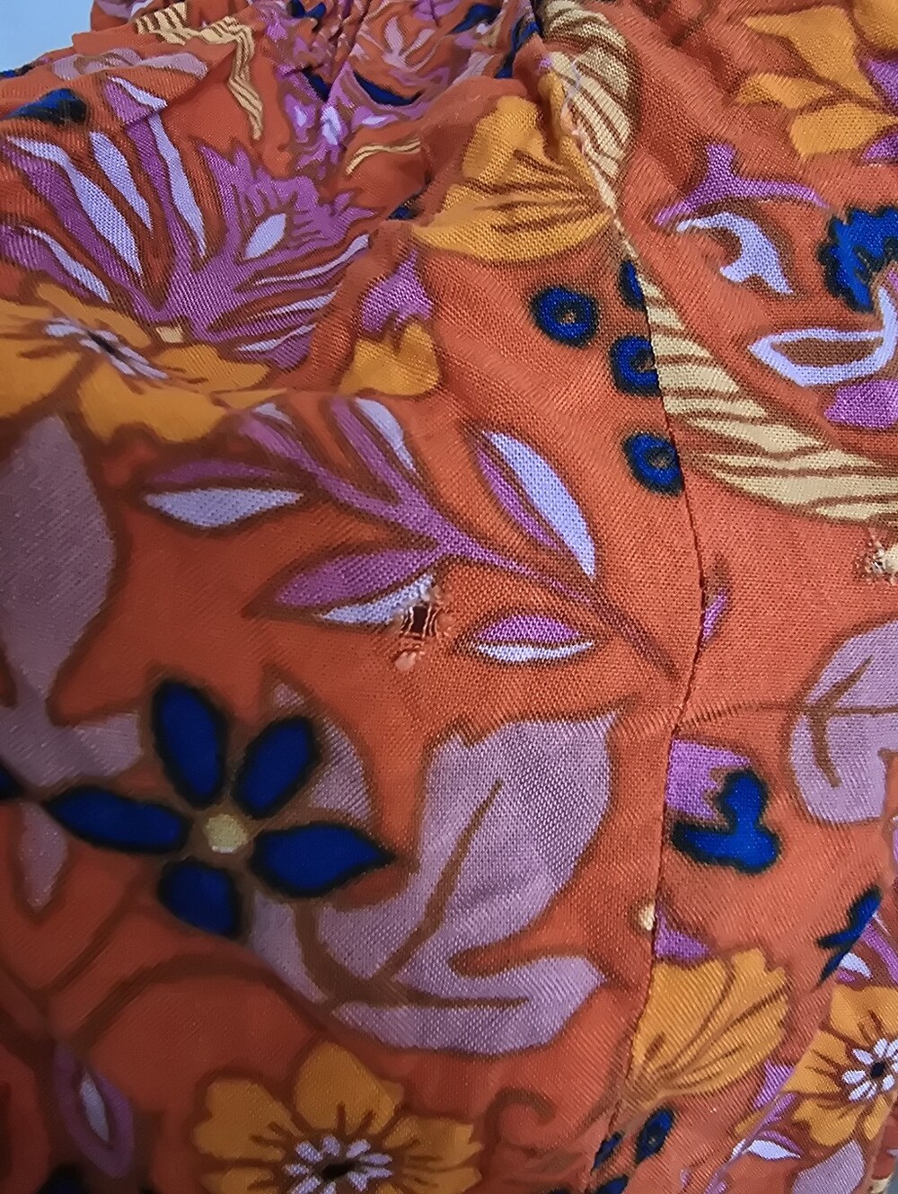 Band of the Free One Shoulder Boho Floral Midi Dress L - Picture 14 of 15